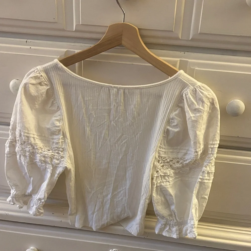 Free People Something Special Tee in Ivory
